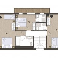 Chalet Plenay Pure Morzine Floor Plan 1st Floor