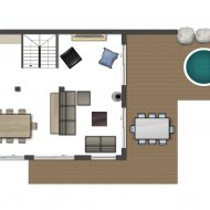Chalet JJ Pure Morzine Floor Plan First Floor