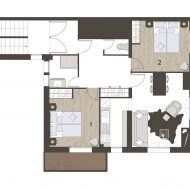 Apartment La Reserve 1 Pure Morzine Floor Plan