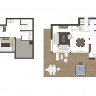 Chalet Les Forclettes Pure Morzine Floor Plan Ground Floor