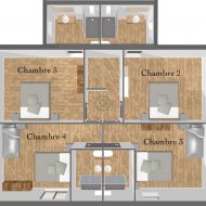 Chalet Marie Pure Morzine Floor Plan 1st Floor