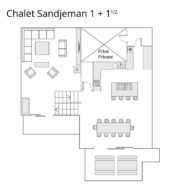 Chalet Sandjeman Pure Morzine Floorplan 1