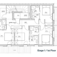 Pure Morzine Apartment Chez Pépé 2 Floorplan 1