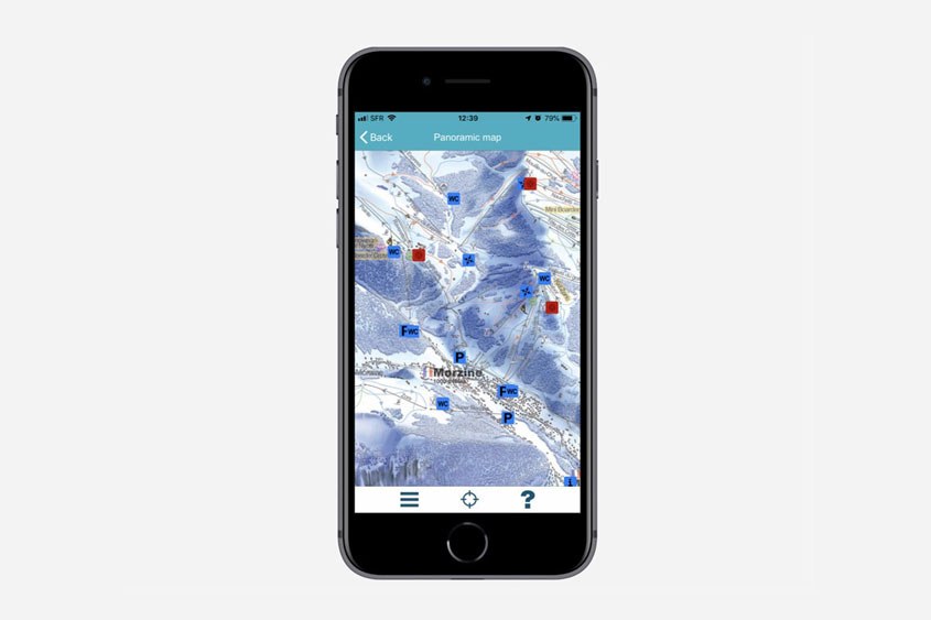 Morzine Piste Map Mobile Map 1